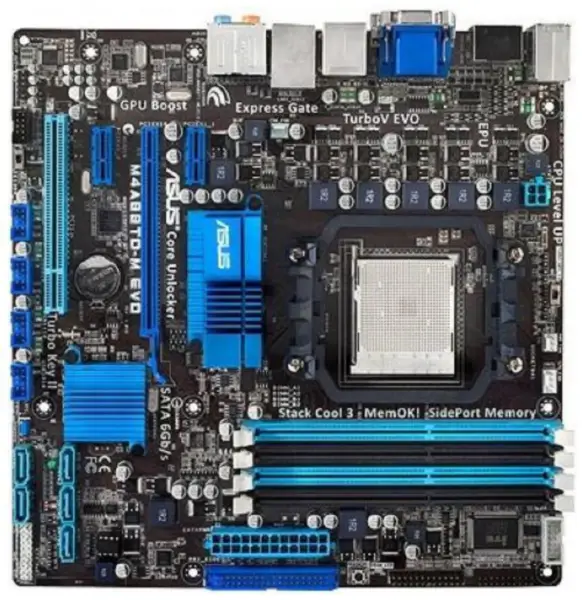Asus M4A88TD-M EVO Hauptplatine