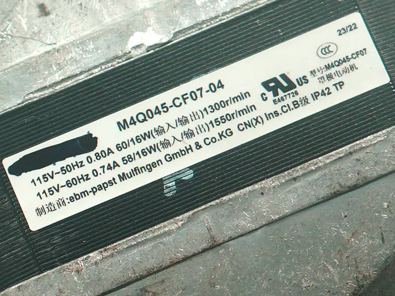 Ebmpapst M4Q045-CF07-04 Lüfter