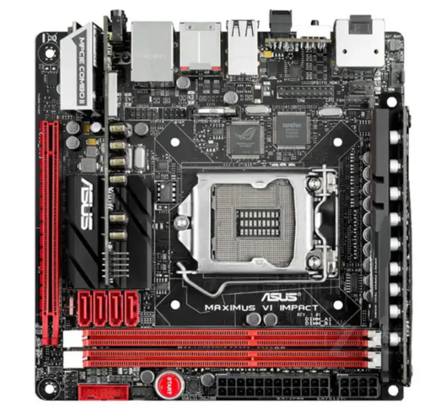Asus Maximus VI Impact M6I Hauptplatine LGA 1150 DDR3