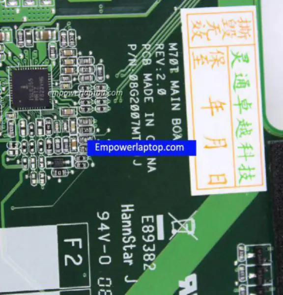 Asus M70T Hauptplatine