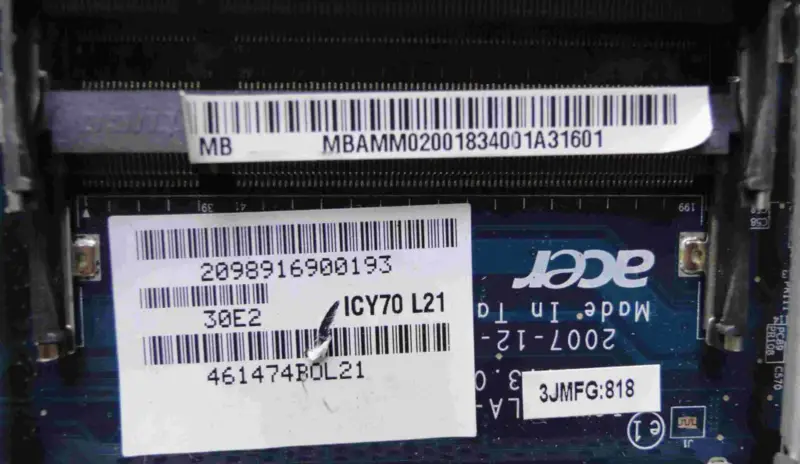 Acer MBAMM02001 Hauptplatine für Aspire 5520