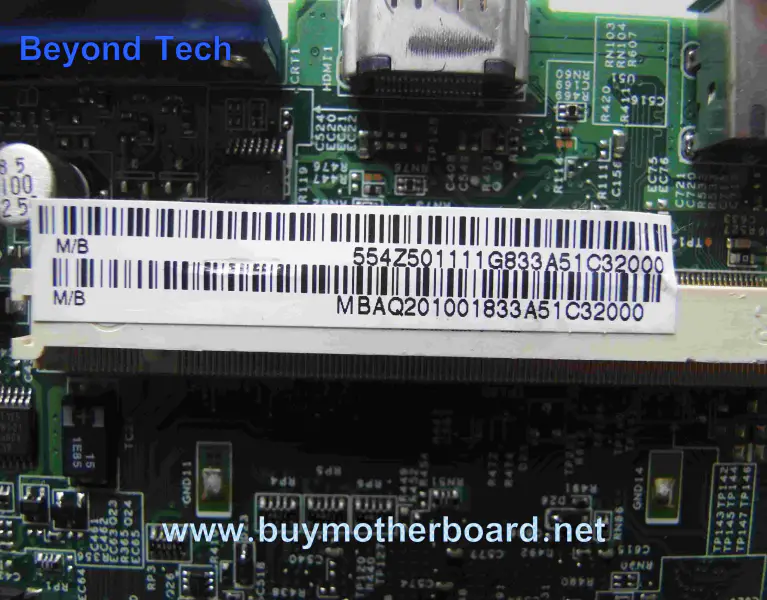 Acer MBAQ201001 Hauptplatine für AS5730 5930 5330