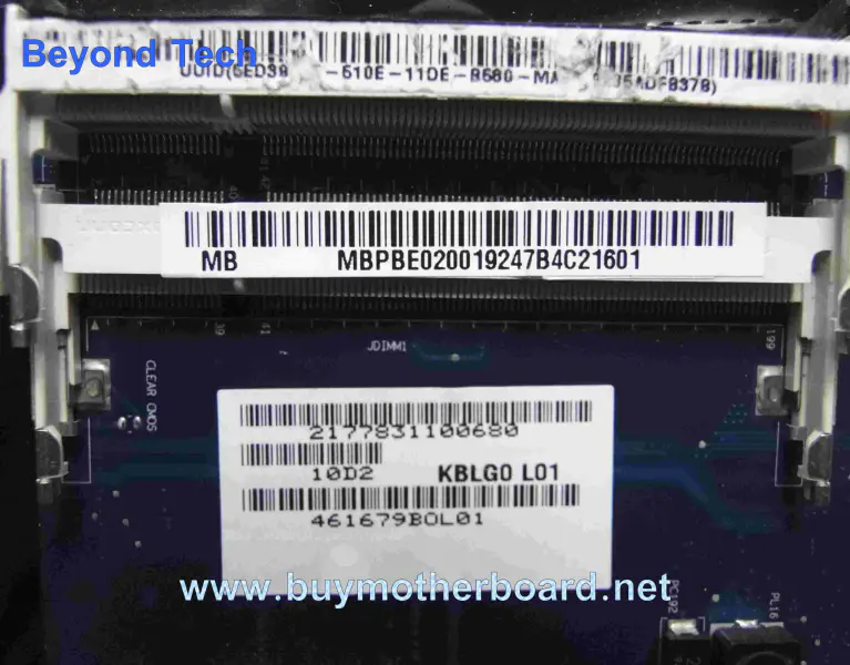 Acer MBPBE02001 Hauptplatine für AS4535