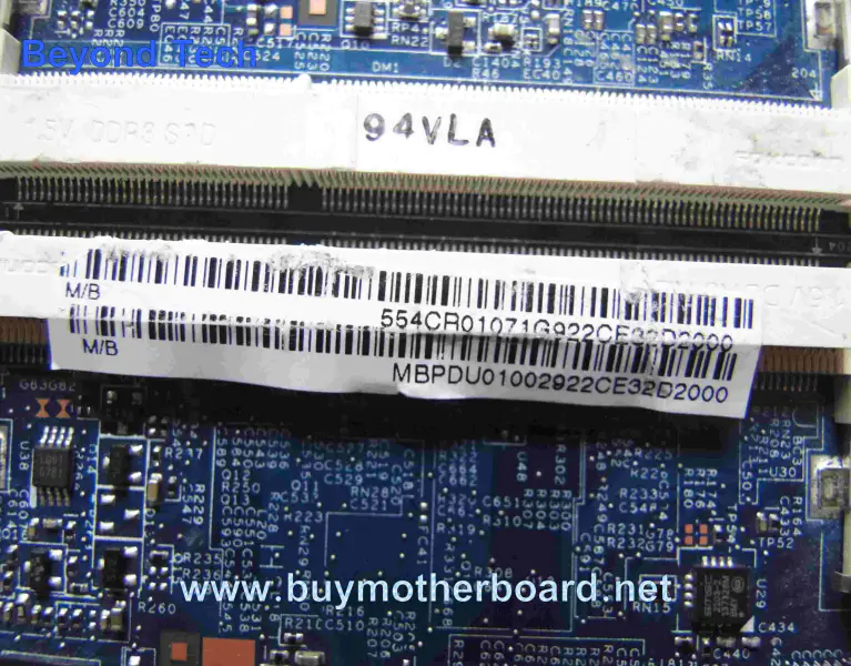 Acer MBPDU01002 Hauptplatine für AS4810T