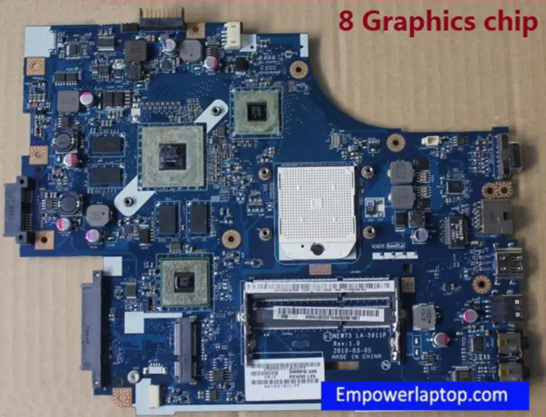 Acer 5551 5552G 75 LA-5911P MBWM602001 Hauptplatine