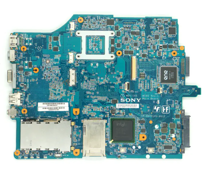 Sony MBX-165 MS91 1P-0076100-8010 Hauptplatine