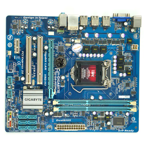 Gigabyte GA-H55M-S2 Hauptplatine H55 LGA1156