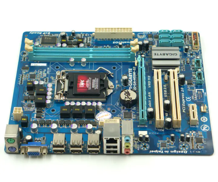 Gigabyte GA-H55M-S2 Hauptplatine H55 LGA1156