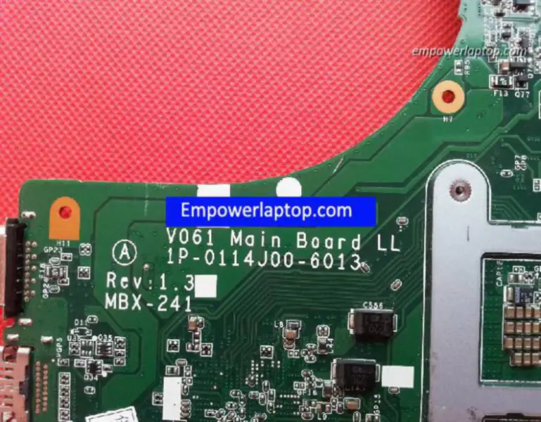 Sony VPCCB MBX-241 V061 1P-0114J00-6013 A1871105A A1848535A Hauptplatine