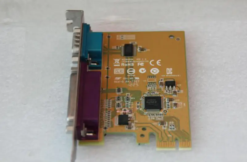 Sunix MIO6469A Seriell Parallel PCI-e Karte RS232 LPT1 Hauptplatine