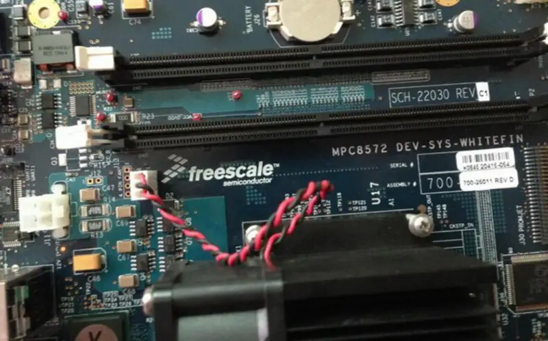 Freescale Semiconductor MPC8572DS Hauptplatine