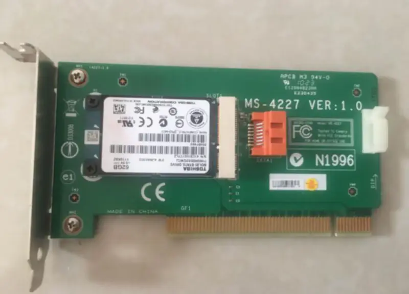MICRO-STAR MS-4227 VER:1.0 Solid State Drive Adapter mit 62G SSD