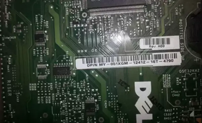 DELL OptiPlex GX110 Server Motherboard 370 CPU MY-051XGM mit ISA