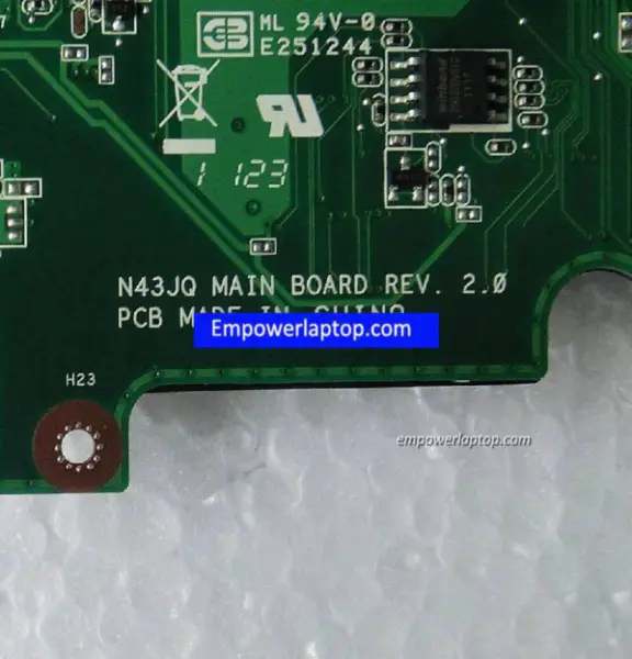 Asus N43JQ Motherboard