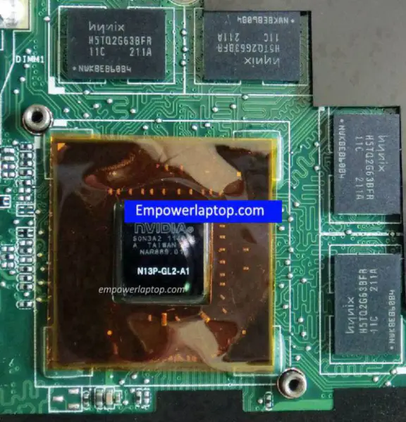 Asus N43SL Hauptplatine