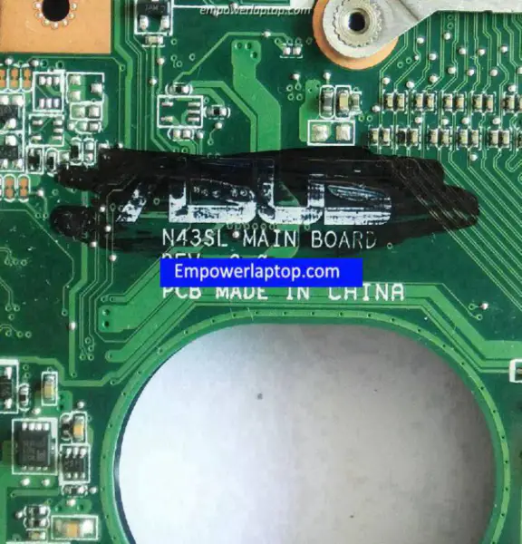 Asus N43SL Hauptplatine