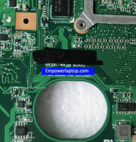 Asus N43SM Hauptplatine