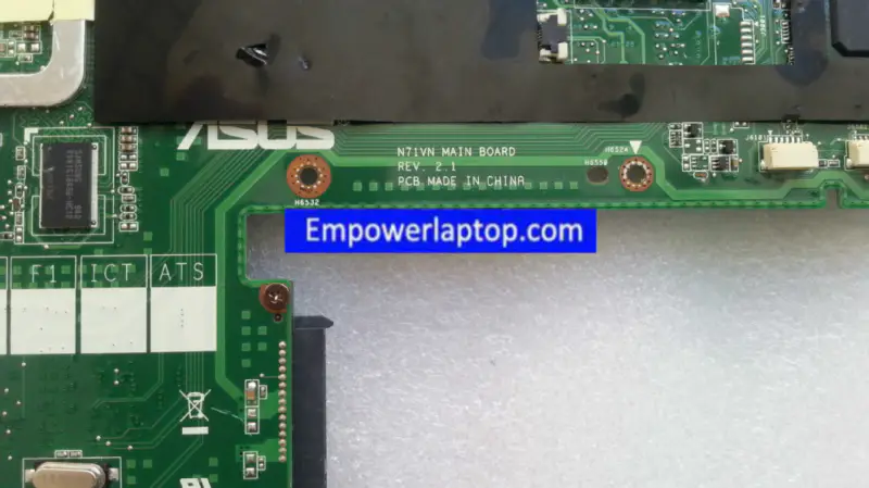 Asus N71VN Hauptplatine