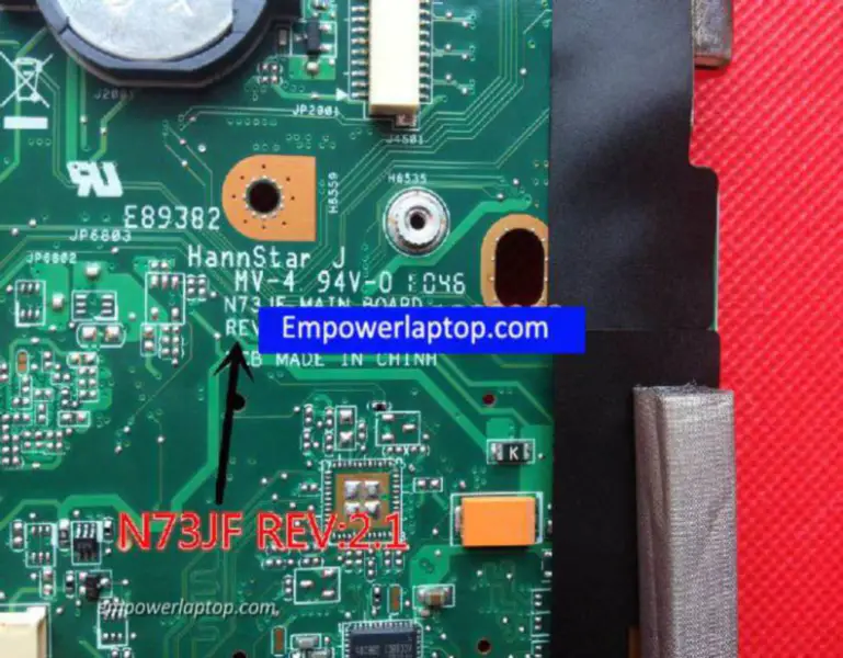 Asus N73JG Motherboard