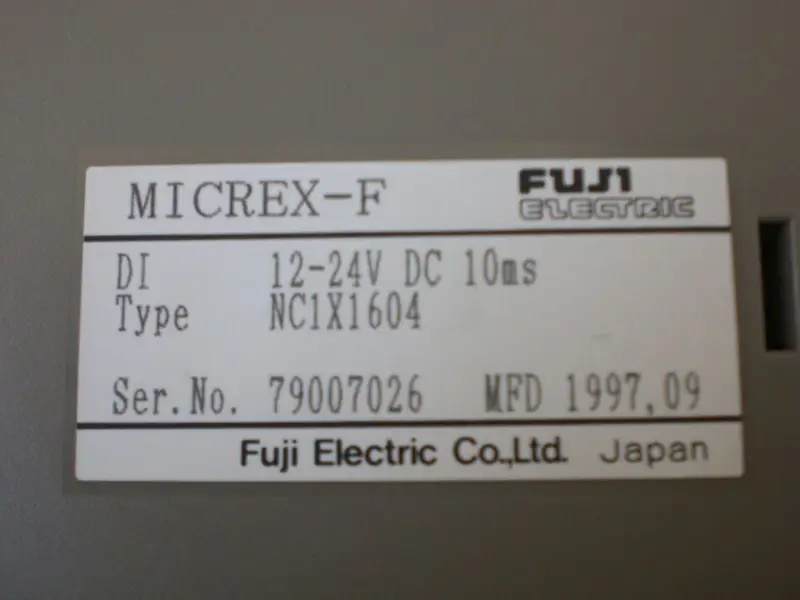 Fuji NC1X1604-W NC1X1604 SPS-Modul