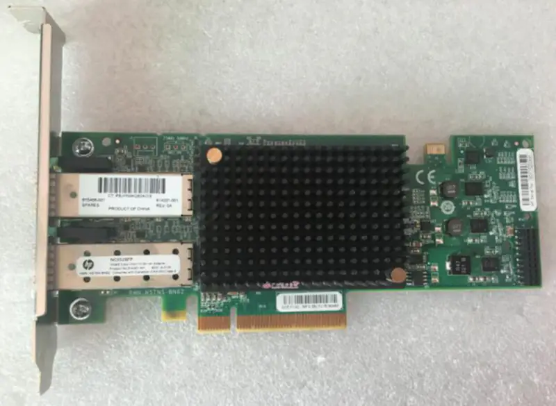 HP NC552SFP 10GbE 2-Port Ethernet Server Adapter 614203-B21 615406-001 614201-001