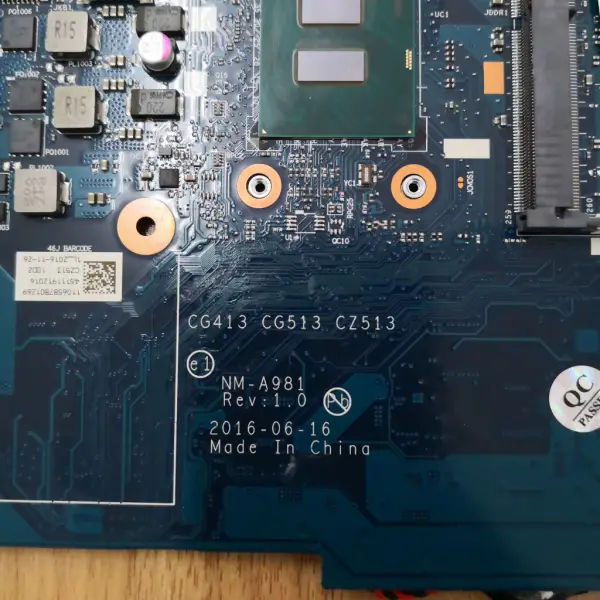 Lenovo 510-15IKB 310-15IKB Laptop Motherboard DDR4 CG413 CG513 CZ513 NM-A981 Motherboard