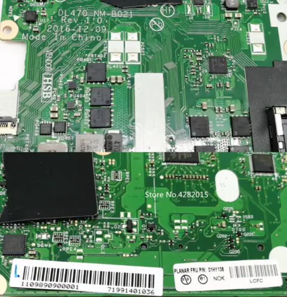FRU/PN:01HY136 Für Lenovo ThinkPad L470 DL470 Laptop Motherboard NM-B021 I5-7200U GPU 2G DDR4