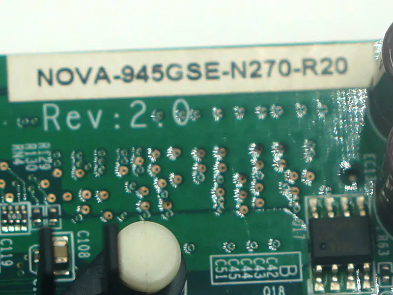IEI NOVA-945GSE-N270-R20 Hauptplatine