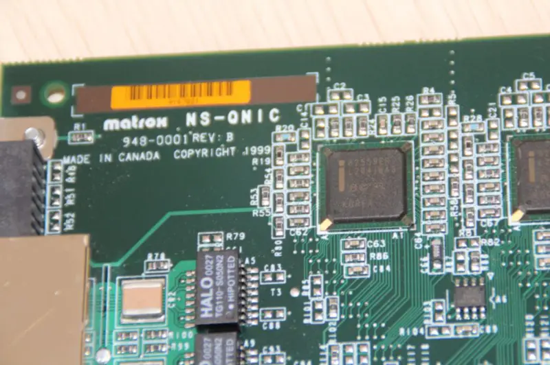 Matrox NS-QNIC Quad 10/100 Ethernet Adapter 4-Port 100M Netzwerkkarte für Intel 82559 Server