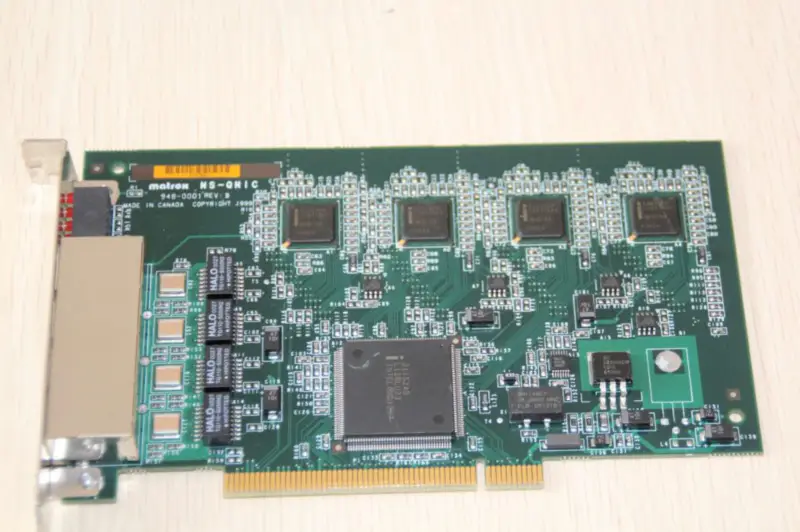 Matrox NS-QNIC Quad 10/100 Ethernet Adapter 4-Port 100M Netzwerkkarte für Intel 82559 Server