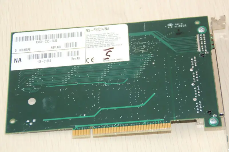 Matrox NS-QNIC Quad 10/100 Ethernet Adapter 4-Port 100M Netzwerkkarte für Intel 82559 Server