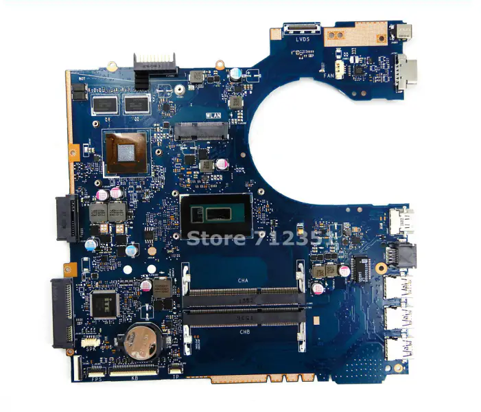 Asus P452LJ i3-5010 CPU GT920M 2GB REV 2.1 Motherboard für ASUS P452 P452L Laptop