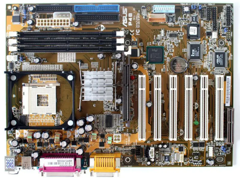 ASUS P4B REV.1.05 SWA 6P1C-UAYZ Industrie-Motherboard 6X PCI, 1X AGP, AUDIO