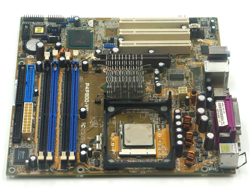 Asus P4P800-VM Hauptplatine