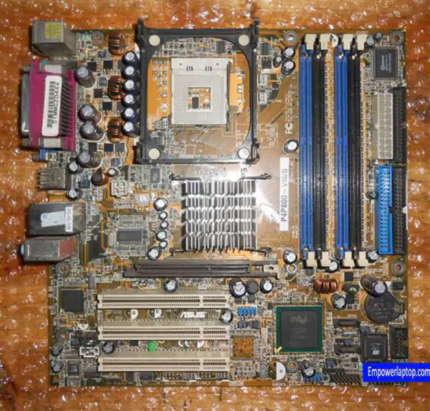 Asus G32904-H17-A28 P4P800-VM/S P4P800-VM-EAYZ Hauptplatine