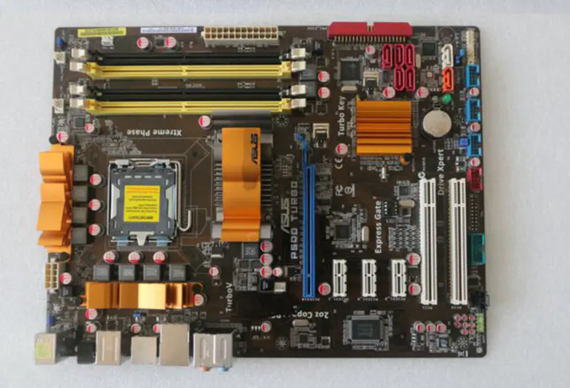 ASUS P5QD TURBO Mainboard LGA775 ATX DDR2 P45 Dual PCI