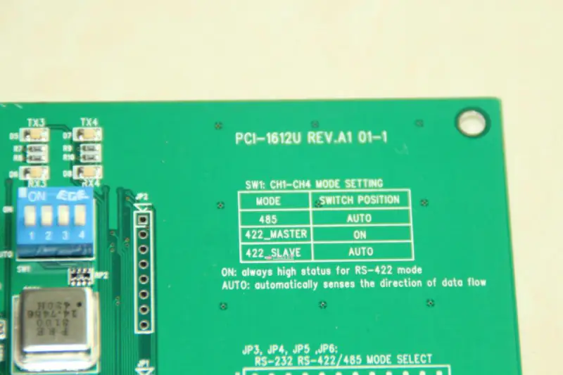 Advantech PCI-1612U A1 01-1 Industrielle Kommunikationskarte