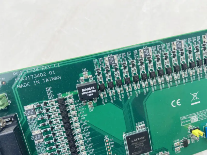 Advantech PCI-1734 REV.C1 Hauptplatine