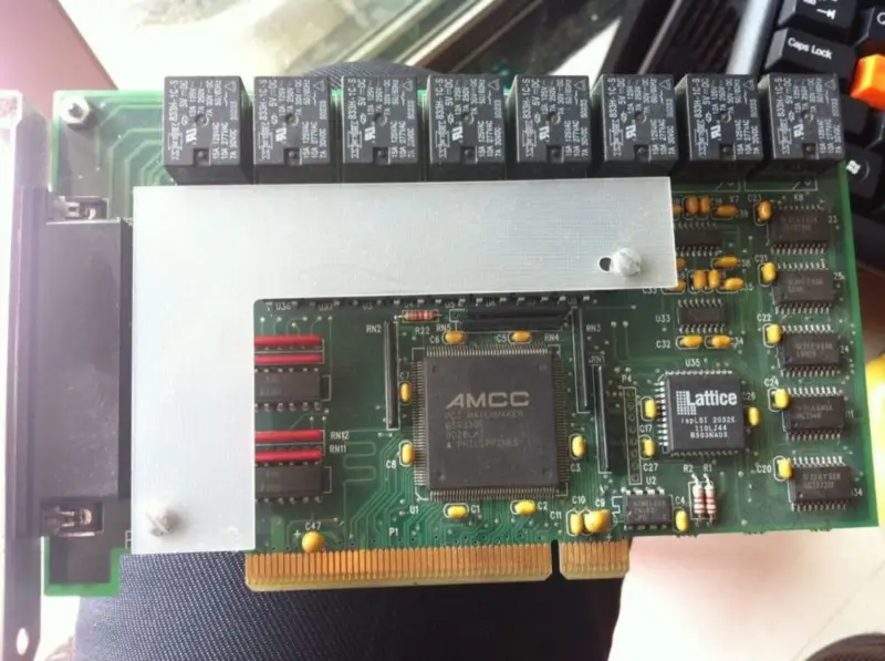 PCIP-SCOPE PCI-PDIS08 Datensatzkarte
