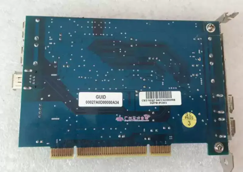 USB 2.0 FireWire (IEEE-1394a) PCI Host Adapter U2FW-PCI01 Industrie-Motherboard
