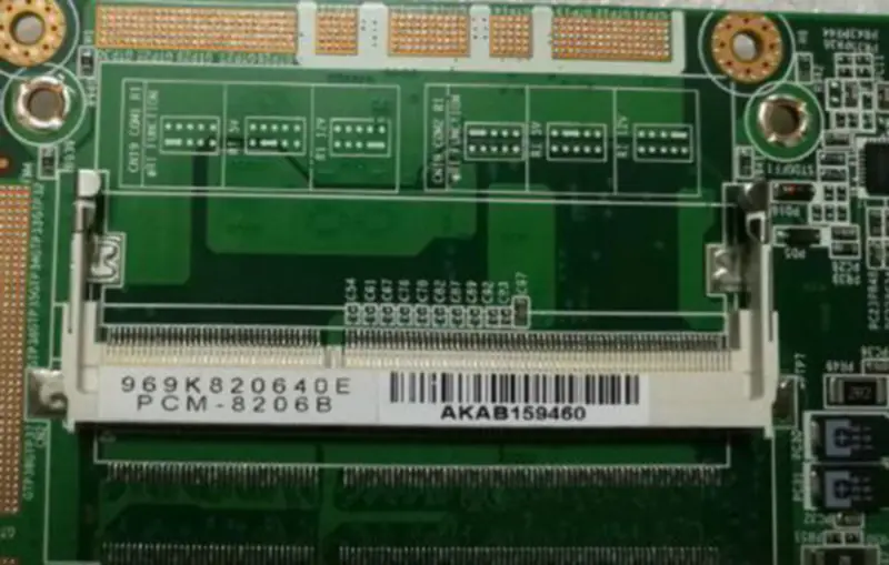 Advantech PCM-8206B REV.A1 19AK820620-02 969K820640E Industrie-Motherboard