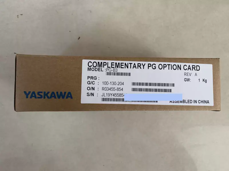 Yaskawa PG-B3 Kostenlose PG-Optionskarte