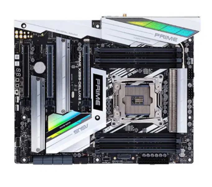 Asus PRIME X299-DELUXE II Computer Games ATX Motherboard