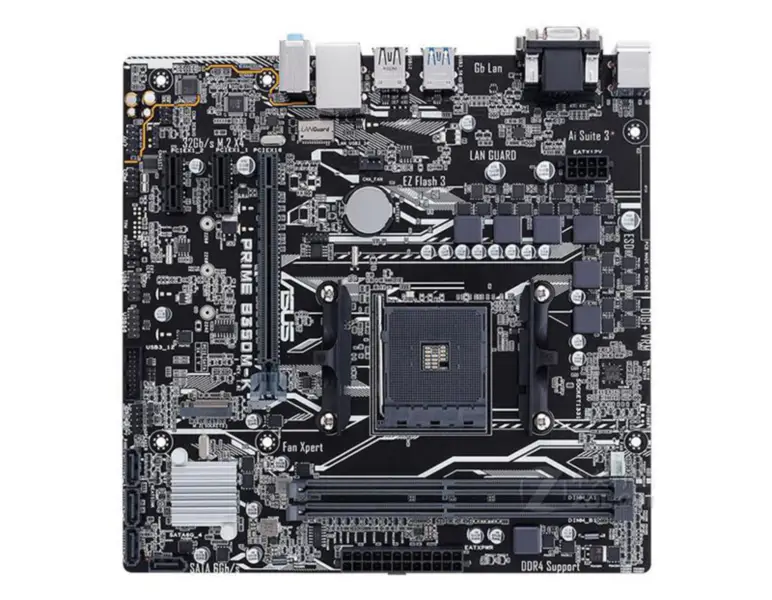ASUS PRIME B350M-K Mainboard Sockel AM4 DDR4