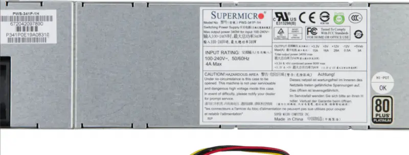 Supermicro PWS-341P-1H Netzteil