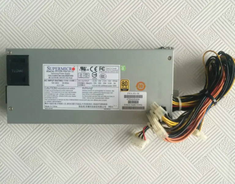 Supermicro PWS-351-1H 1U 350W Server-Netzteil