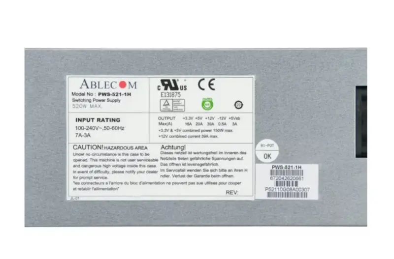Supermicro PWS-521-1H Netzteil