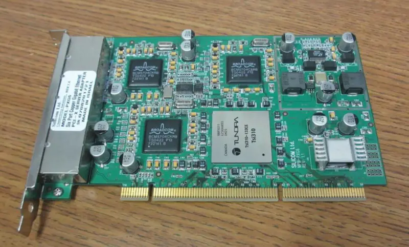 SILICOM PXG6 Sechs Port Kupfer Gigabit Ethernet PCI-X Server Adapter