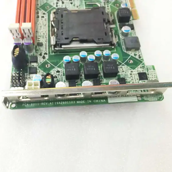 Pca-6011 Rev:a1 Pca-6011vg Industrielle Steuerung Motherboard Gerät Motherboard mit Cpu
