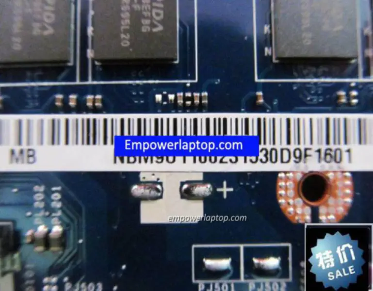 Acer R7-571 NB.M9U11.002 Hauptplatine